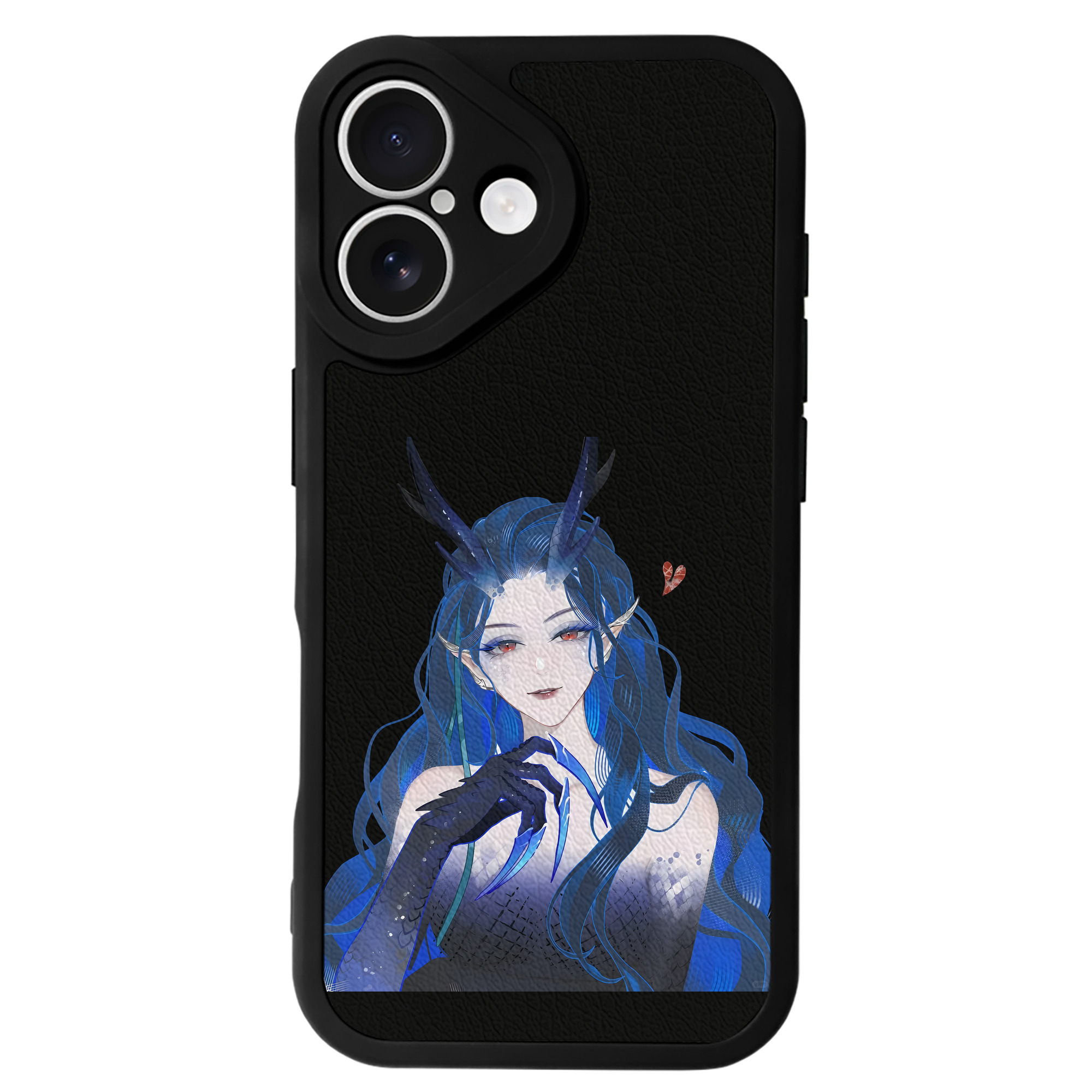 （画像用） Ne Zha 2 ナタ 魔童の大暴れ 【iPhone 16シリーズ対応】シリコンスマホケース（レザー調） 材質：シリコン